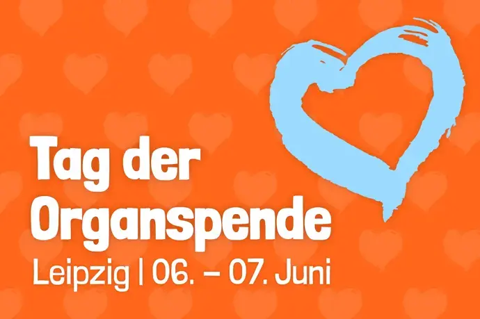 Bild mit dem Schriftzug "Tag der Organspende" 